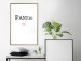 Wall Poster Pantone - black English text with a geometric figure on a white background 122812 additionalThumb 7