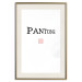 Wall Poster Pantone - black English text with a geometric figure on a white background 122812 additionalThumb 19