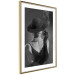 Wall Poster Black Elegance - elegant black and white portrait of woman with cigarette 123612 additionalThumb 6