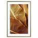 Poster Brown Leaf - stylish English text on background of golden leaves 123812 additionalThumb 14