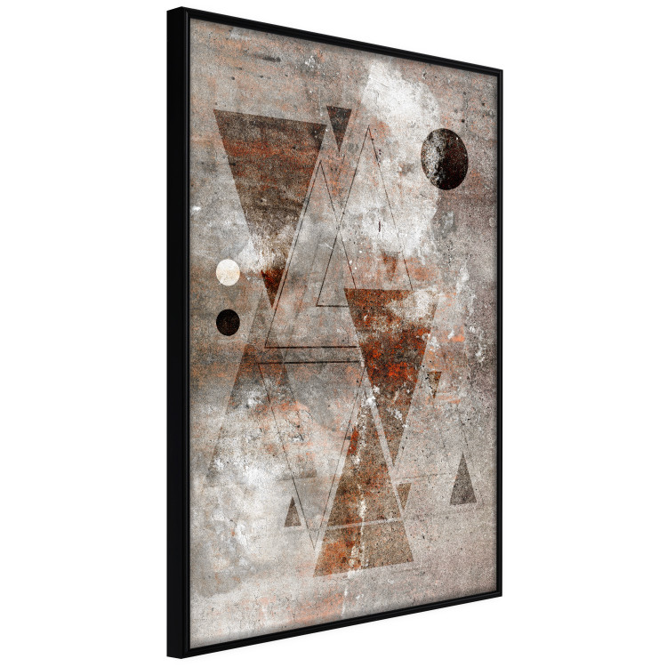 Poster Horoscope - concrete texture with abstract geometric figures 125412 additionalImage 10
