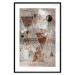 Poster Horoscope - concrete texture with abstract geometric figures 125412 additionalThumb 17