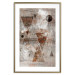 Poster Horoscope - concrete texture with abstract geometric figures 125412 additionalThumb 14