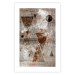 Poster Horoscope - concrete texture with abstract geometric figures 125412 additionalThumb 19