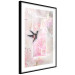 Wall Poster Spring is Coming - abstract animal composition against flowers 126212 additionalThumb 3
