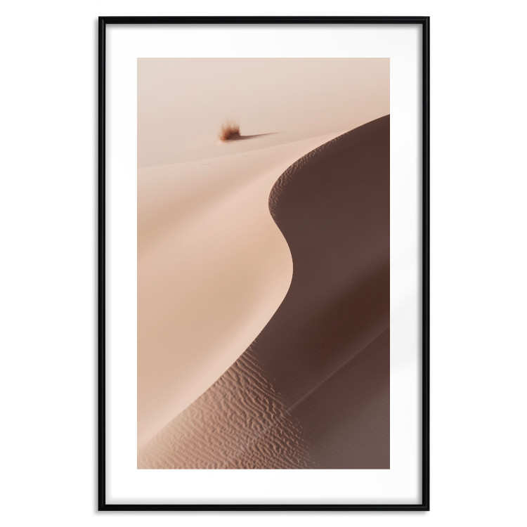 Poster Serpentine - serene landscape of sand dunes in the desert against brown grass 129512 additionalImage 15