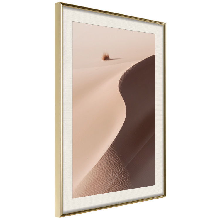 Poster Serpentine - serene landscape of sand dunes in the desert against brown grass 129512 additionalImage 3