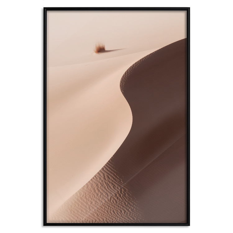 Poster Serpentine - serene landscape of sand dunes in the desert against brown grass 129512 additionalImage 18