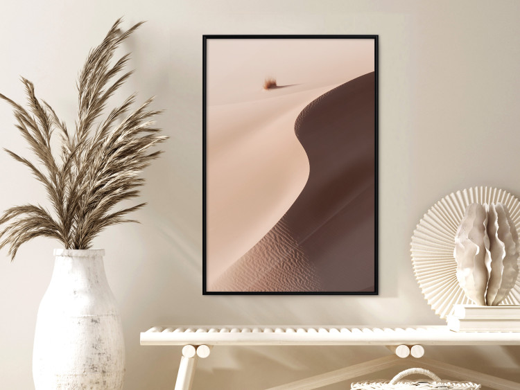 Poster Serpentine - serene landscape of sand dunes in the desert against brown grass 129512 additionalImage 6