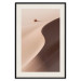 Poster Serpentine - serene landscape of sand dunes in the desert against brown grass 129512 additionalThumb 19