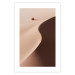 Poster Serpentine - serene landscape of sand dunes in the desert against brown grass 129512 additionalThumb 19