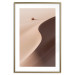 Poster Serpentine - serene landscape of sand dunes in the desert against brown grass 129512 additionalThumb 16