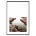 Wall Poster Rocky Harbor - landscape of rocky cliffs by water in mist 129612 additionalThumb 17