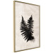 Wall Poster Fern Trace - dark plant composition on a beige textured background 134512 additionalThumb 14
