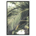 Wall Poster Green Queen - leaf landscape against vegetation and light glare 135312 additionalThumb 4