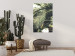 Wall Poster Green Queen - leaf landscape against vegetation and light glare 135312 additionalThumb 9