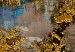 Canvas Gift (1-piece) Wide - abstraction with a touch of golden texture 137512 additionalThumb 4
