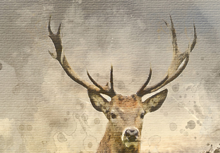 Large canvas print Deer in Field [Large Format] 137612 additionalImage 6