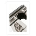 Poster Triumphal Arch - architecture of a historic structure on a white background 137912 additionalThumb 13