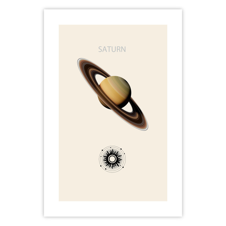 Poster Saturn - Cosmic Lord of the Rings of the Solar System 146312 additionalImage 22