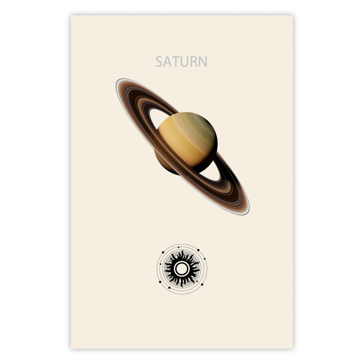 Poster Saturn - Cosmic Lord of the Rings of the Solar System 146312