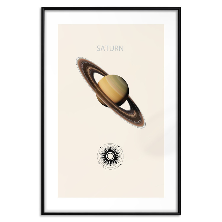 Poster Saturn - Cosmic Lord of the Rings of the Solar System 146312 additionalImage 23