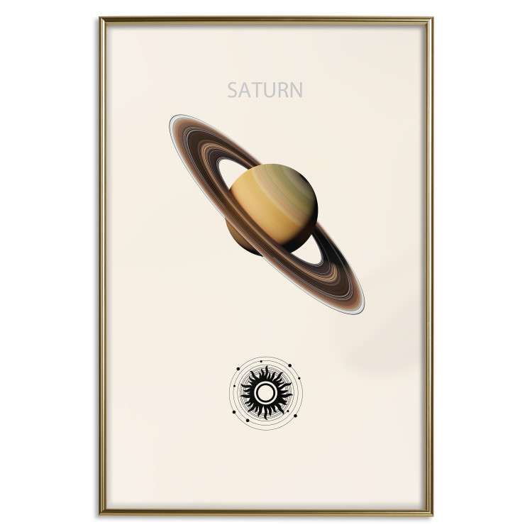 Poster Saturn - Cosmic Lord of the Rings of the Solar System 146312 additionalImage 24