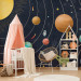 Photo Wallpaper Colorful Solar System - Galaxy With Colorful Planets and Stars 149212 additionalThumb 6