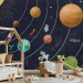 Photo Wallpaper Colorful Solar System - Galaxy With Colorful Planets and Stars 149212 additionalThumb 8