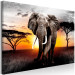 Large canvas print Elephant on the Savannah [Large Format] 150812 additionalThumb 3