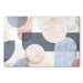 Canvas Print Geometric Disorder - An Abstract Composition of Pastel Shapes 151212