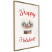 Wall Poster Christmas Land - Watercolor Snow Globe With House and Christmas Trees 151712 additionalThumb 4
