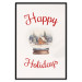 Wall Poster Christmas Land - Watercolor Snow Globe With House and Christmas Trees 151712 additionalThumb 22