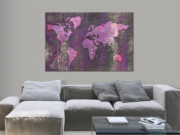 Canvas Print Amethyst Map 91912 additionalImage 3