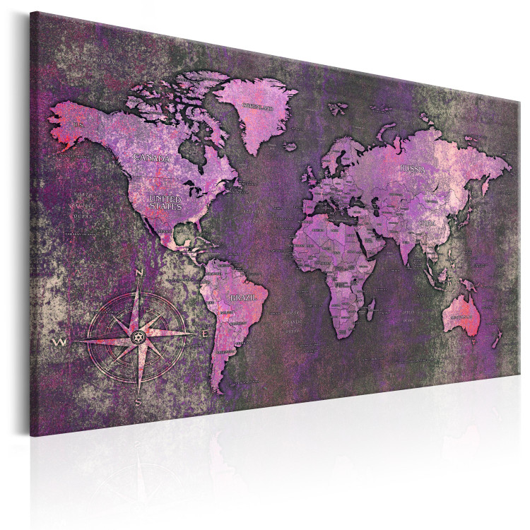 Canvas Print Amethyst Map 91912 additionalImage 2