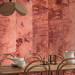Modern Wallpaper Magma Red Metal Sheet 113822 additionalThumb 7