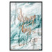 Poster Dream big - composition with golden text on a marble-textured background 114322 additionalThumb 18