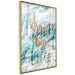 Poster Dream big - composition with golden text on a marble-textured background 114322 additionalThumb 14