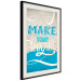Poster Make today amazing - motivational English quote on a decorative background 114422 additionalThumb 13