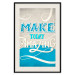 Poster Make today amazing - motivational English quote on a decorative background 114422 additionalThumb 18