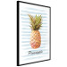Poster Pineapple and Stripes - colorful composition with a tropical fruit and text 115322 additionalThumb 9