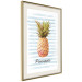 Poster Pineapple and Stripes - colorful composition with a tropical fruit and text 115322 additionalThumb 5