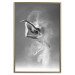 Poster Playful Ballerina - black and white composition with a dancing ballet woman 116322 additionalThumb 16