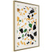 Poster Terrazzo - colorful geometric abstract composition on marble 117622 additionalThumb 2