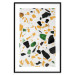 Poster Terrazzo - colorful geometric abstract composition on marble 117622 additionalThumb 20