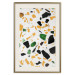 Poster Terrazzo - colorful geometric abstract composition on marble 117622 additionalThumb 21