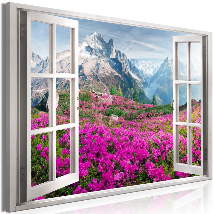 Canvas Print Alpine Rhododendrons (1 Part) Wide 125222 additionalImage 2