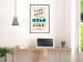 Wall Poster Take Walk on the Wild Side - colorful English text on a beige background 128922 additionalThumb 23