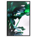 Wall Poster Flexible Leaves - plant with green leaves on a contrasting background 129922 additionalThumb 16