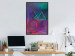 Wall Poster Winning Zone - geometric figures with colorful neon inserts 131922 additionalThumb 4